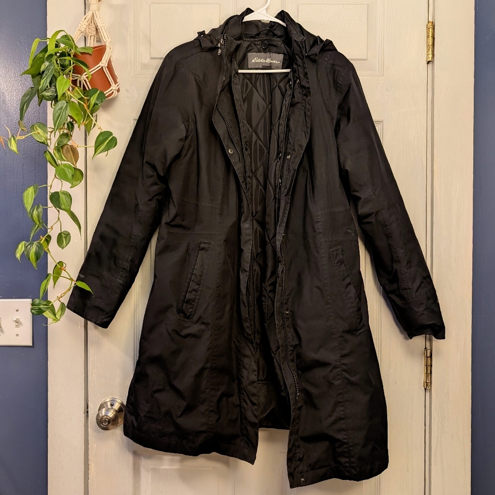 eddie bauer rain coat